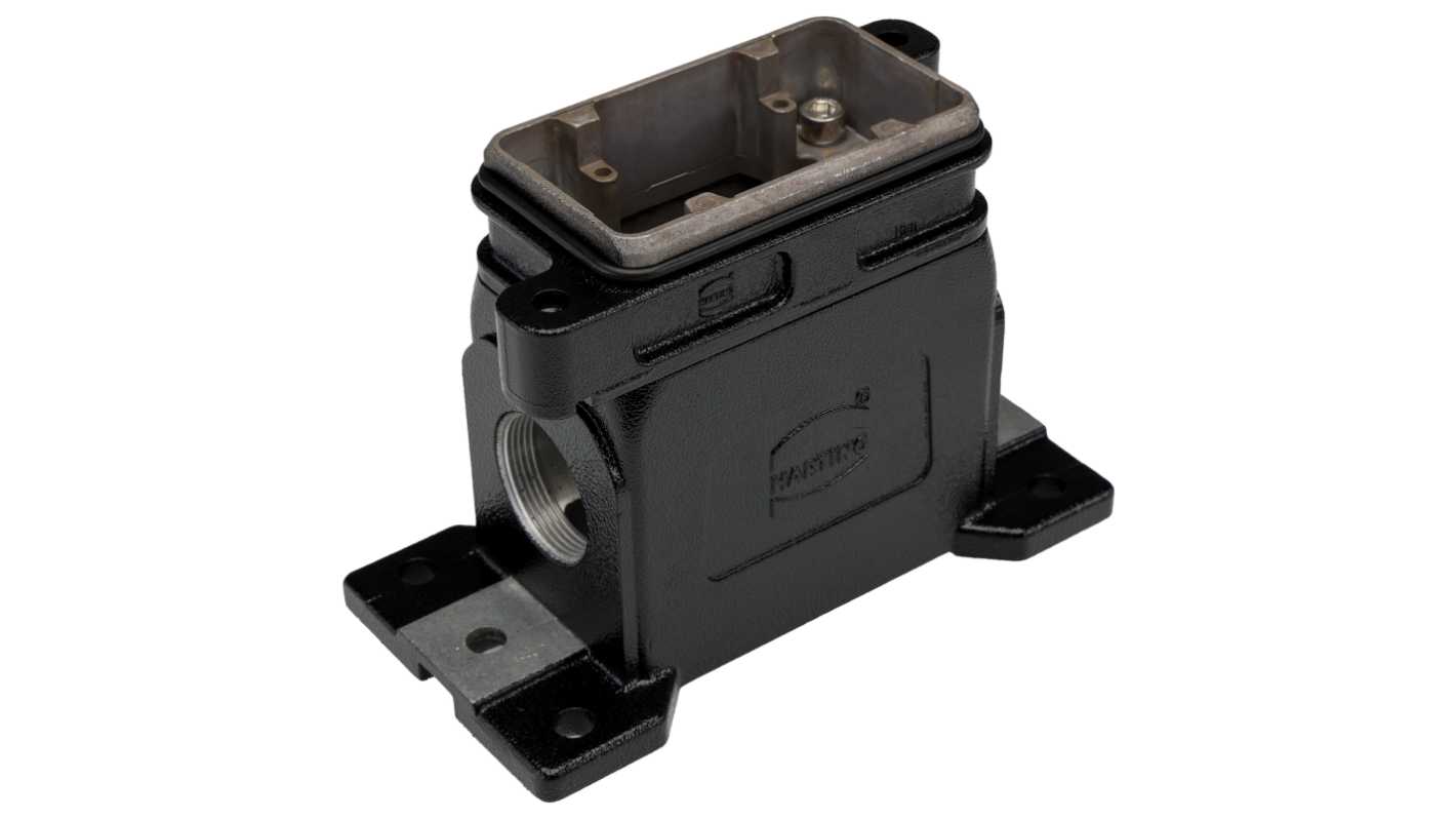 HARTING HAN HPR Heavy Duty Power Connector, M32 Thread, Side Entry