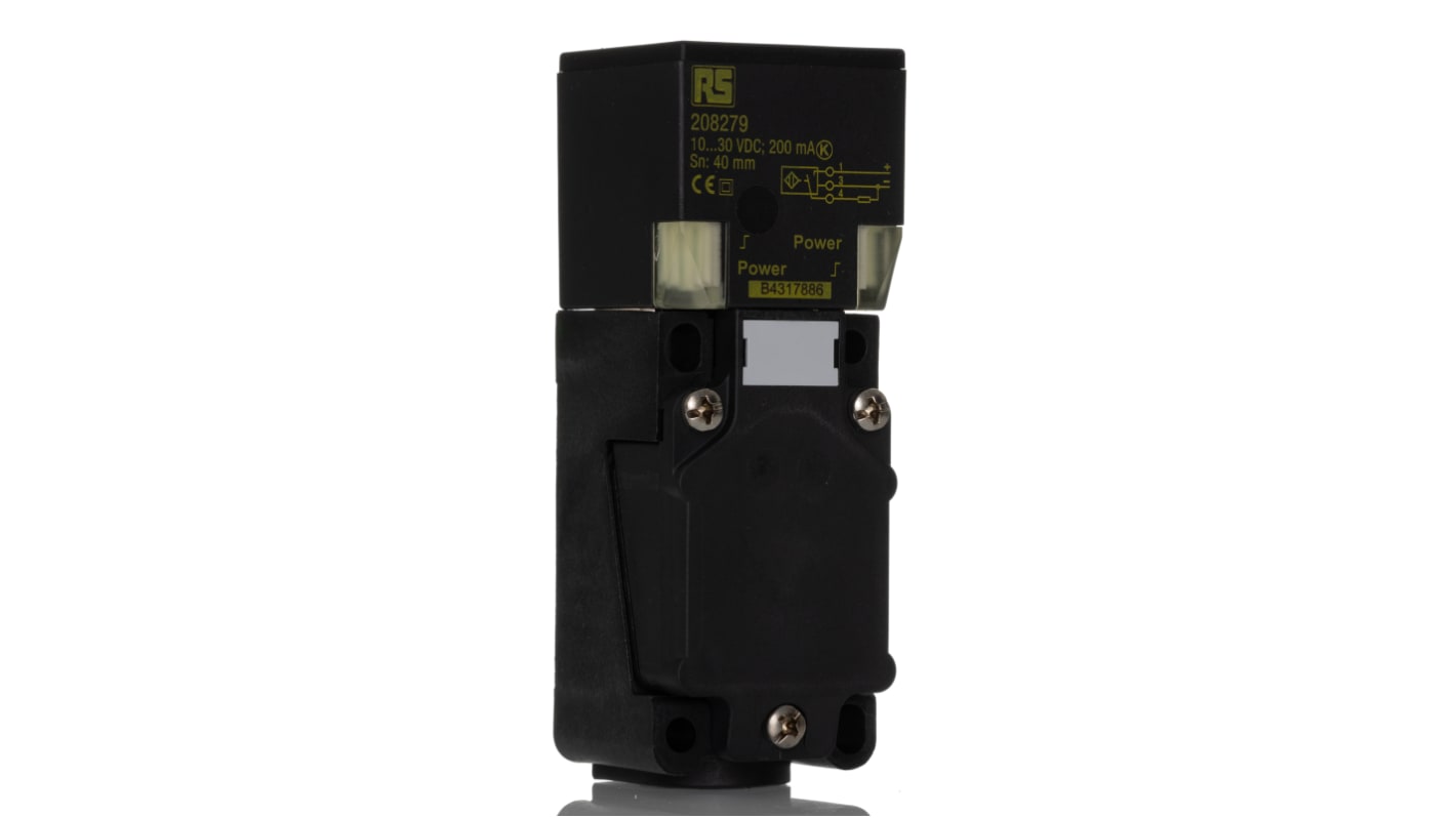 Rs-Online Sensore di prossimità a parallelepipedo RS PRO rilevamento 40 mm 10 → 30 V c.c