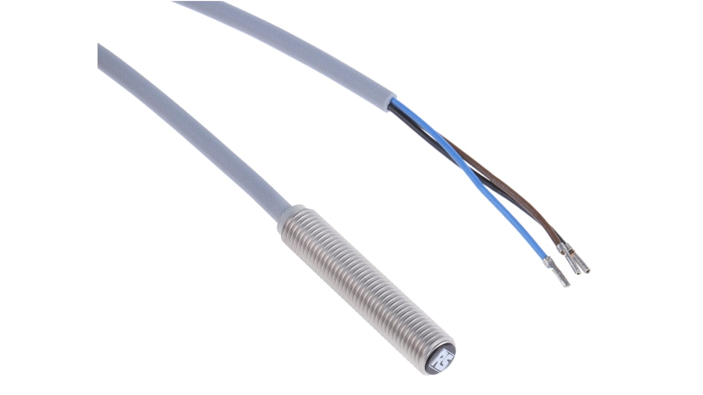 Rs-Online Sensore di prossimità Cilindro filettato RS PRO M8 rilevamento 1 5 mm 10 → 30 V c.c