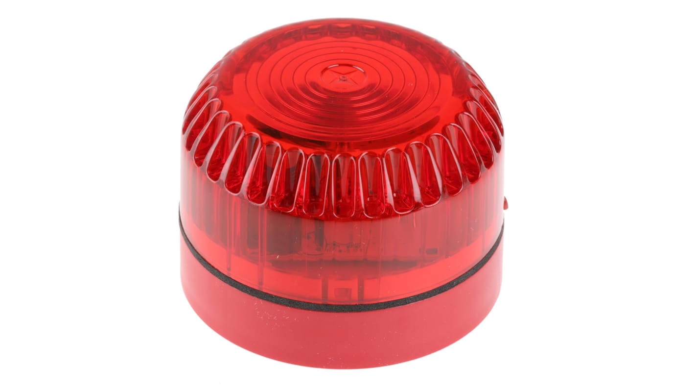 Eaton Series Red Flashing Beacon, 9 → 60 V dc, Surface Mount, Xenon Bulb, IP21C, IP65