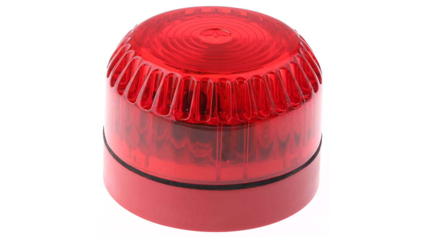 Eaton Series Red Flashing Beacon, 9 → 60 V dc, Surface Mount, Xenon Bulb