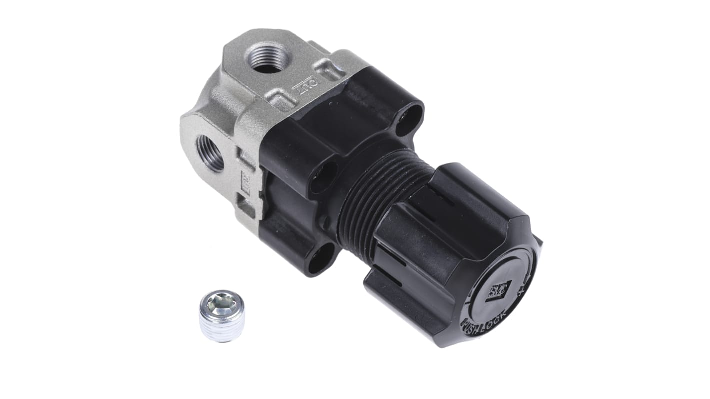 SMC G 1/8 Pneumatic Regulator - 0.05MPa to 0.85MPa, 1/8in, 2MPa max. input