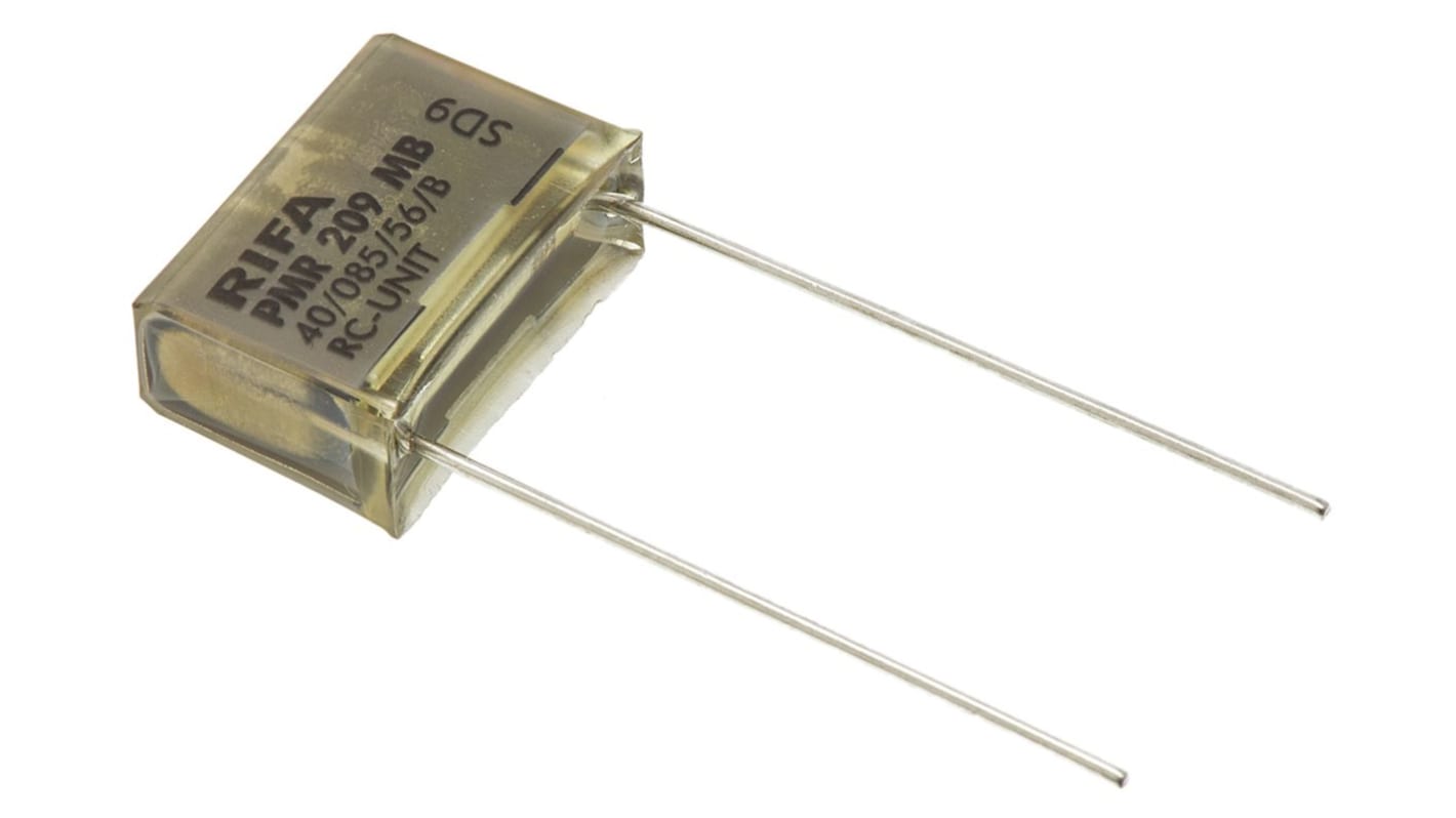 KEMET RC Capacitor 47nF 47Ω Tolerance ±20% 250 V ac, 630 V dc 1-way Through Hole PMR209 Series