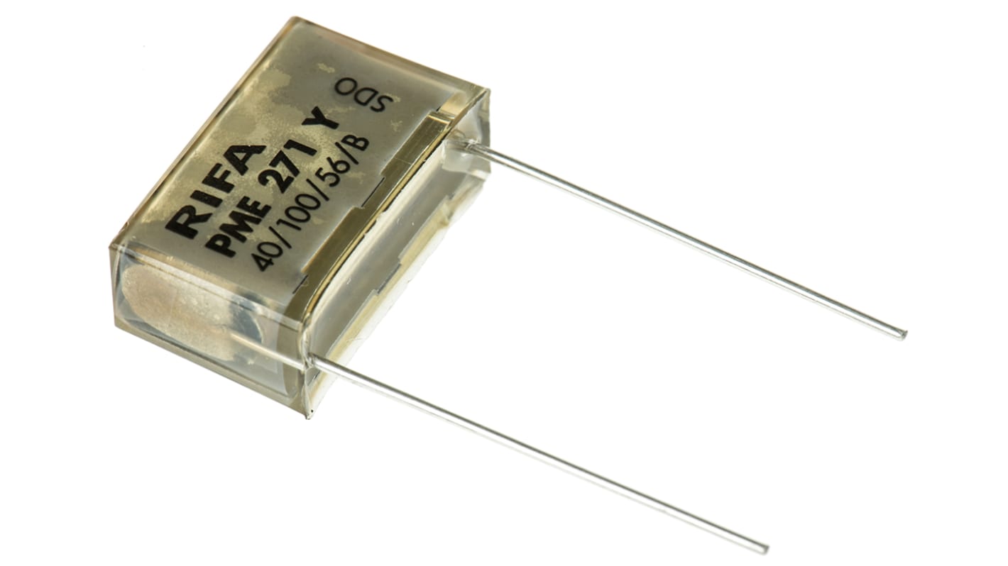 KEMET PME271 Paper Capacitor, 250V ac, ±20%, 47nF, Through Hole