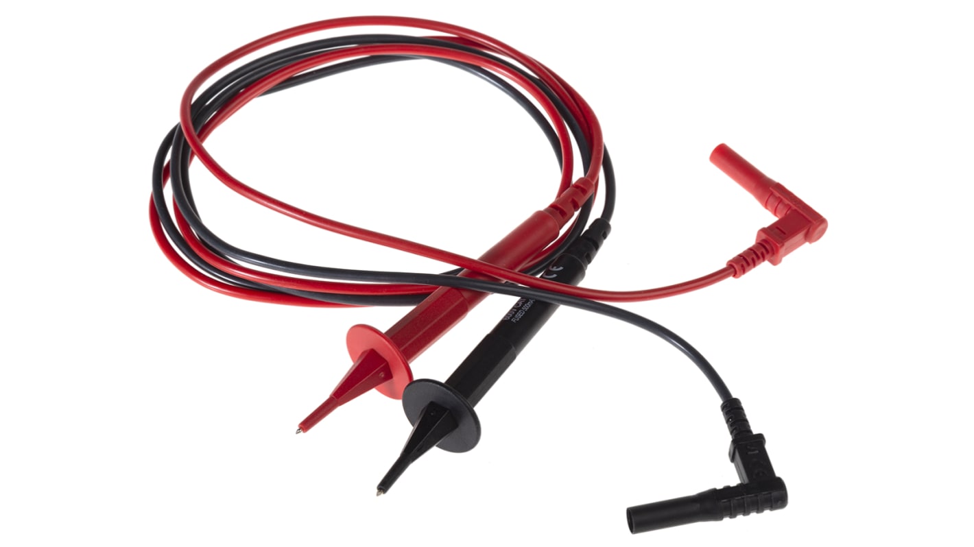 Juego de cables de prueba RS PRO, CAT III 600 V