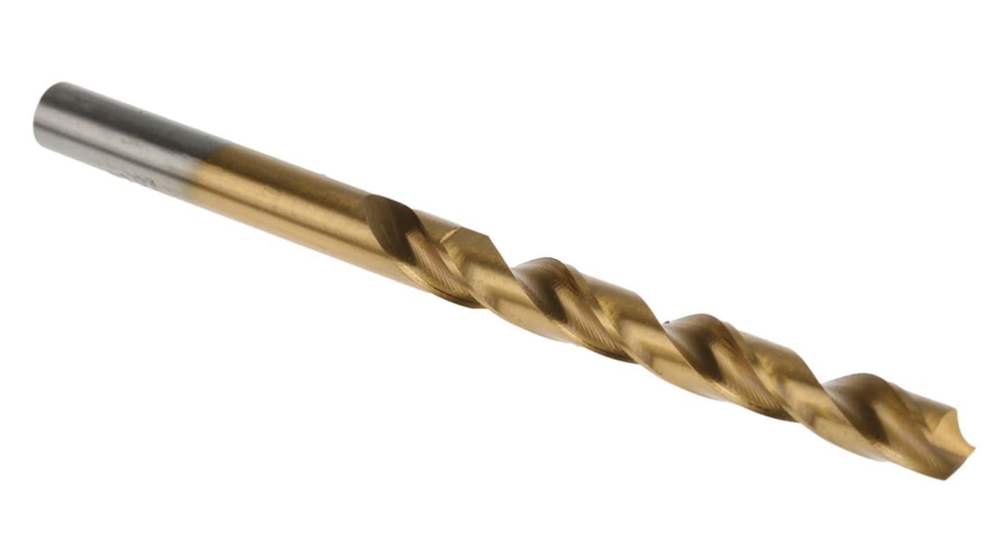 RS PRO HSS Twist Drill Bit, 5.3mm Diameter, 86mm Overall