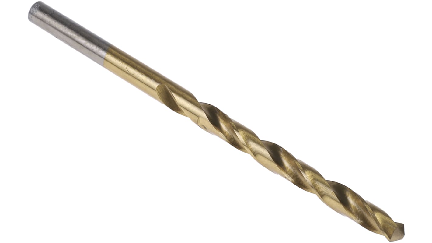 RS PRO HSS Twist Drill Bit, 4.8mm Diameter, 86mm Overall