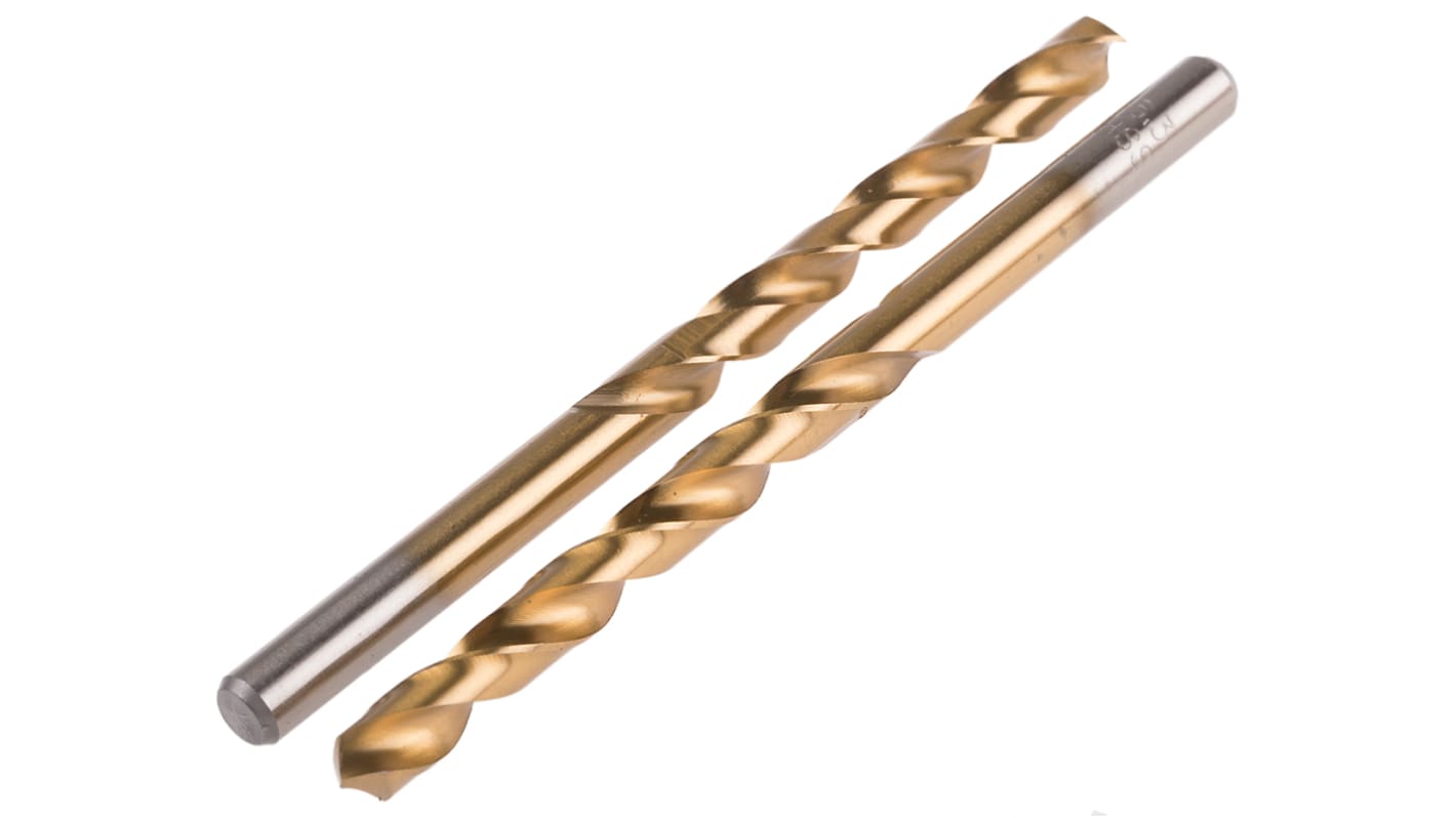 RS PRO HSS Twist Drill Bit, 6.3mm Diameter, 101 mm Overall