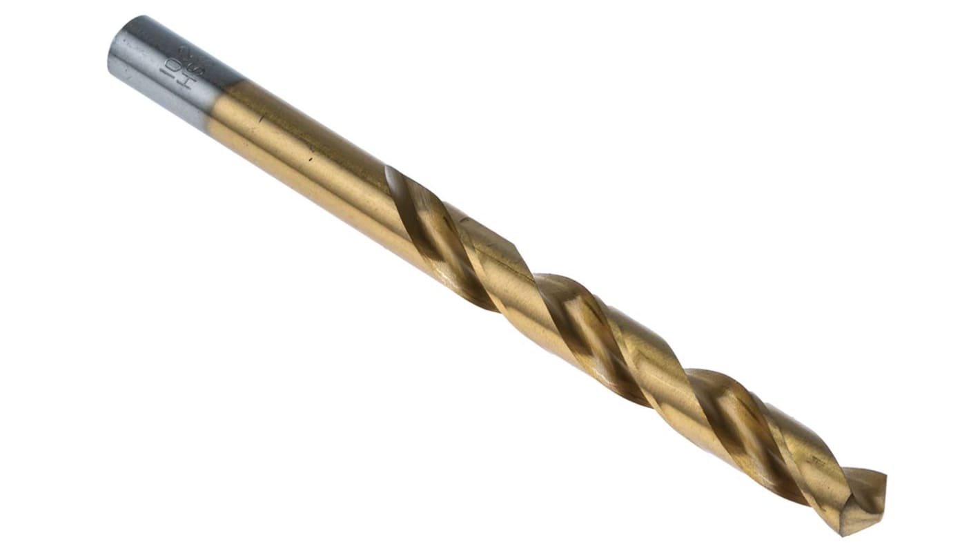 RS PRO HSS Twist Drill Bit, 10.2mm Diameter, 133mm Overall