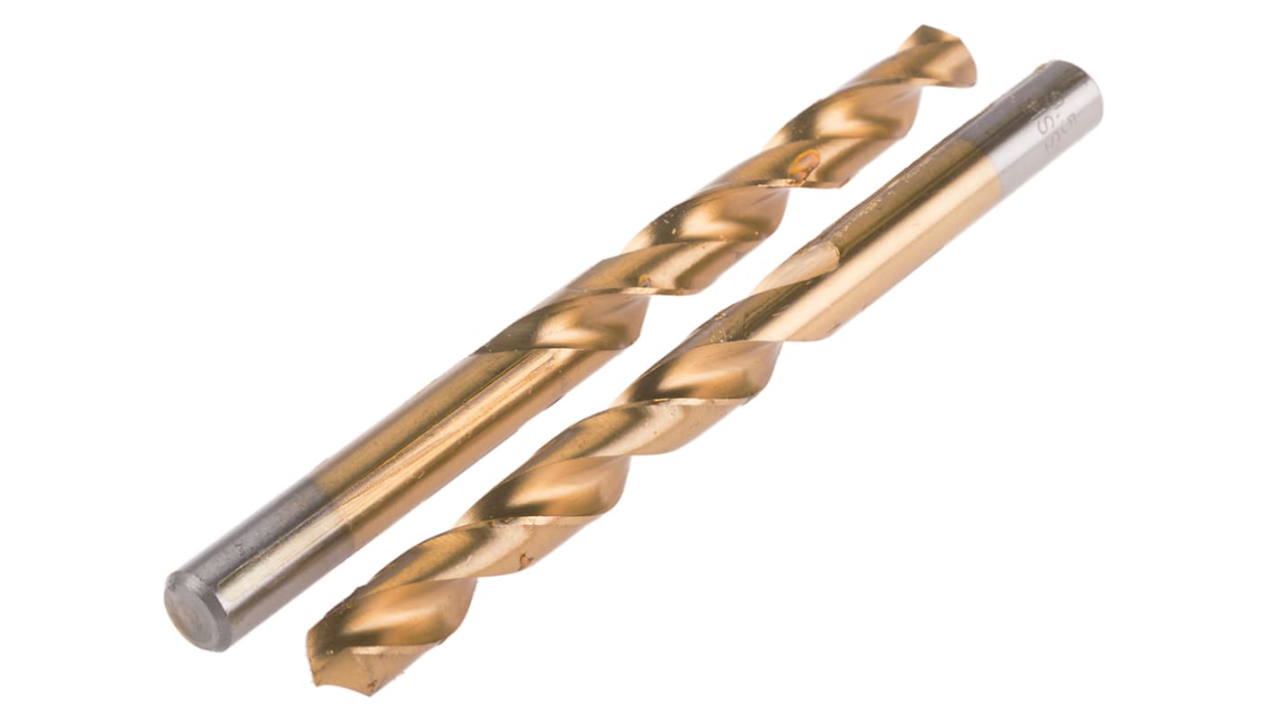 RS PRO HSS Twist Drill Bit, 9.5mm Diameter, 125mm Overall