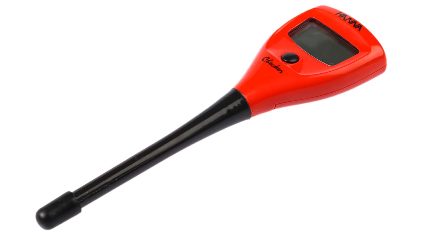 Hanna Instruments pH计, CHECKER1系列, 最高14pH, 最佳精确度±0.2pH, 最低0pH