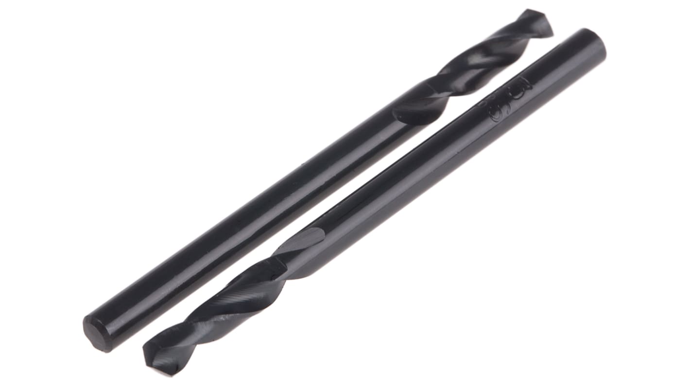 RS PRO HSS Twist Drill Bit, 3.3mm Diameter, 49mm Overall