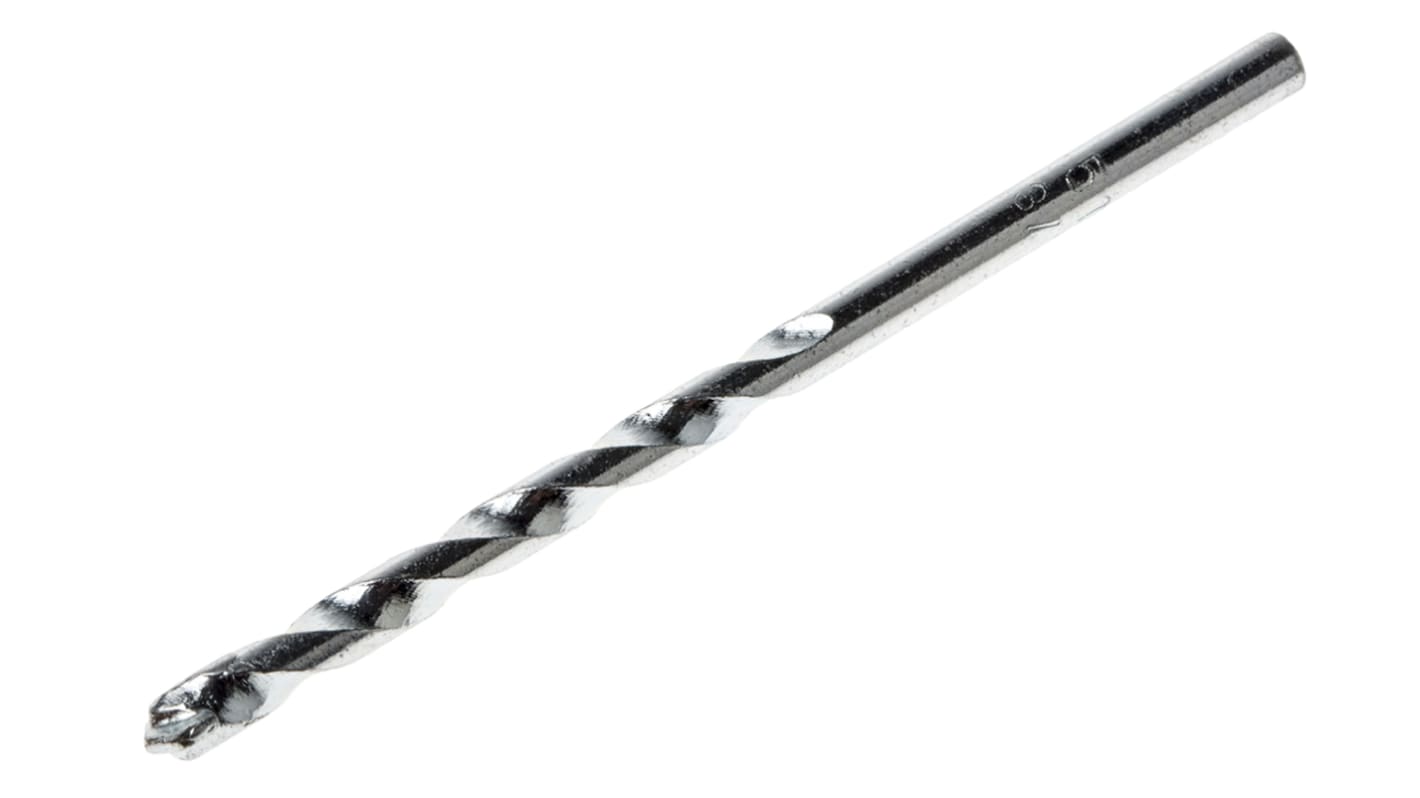 RS PRO Carbide Tipped Masonry Drill Bit, 5mm Diameter, 85mm Overall