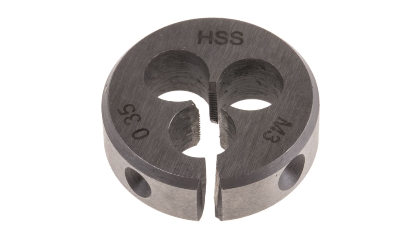 RS PRO 0.35mm Gewindeschneider M3 Außen-Ø 13/16Zoll HSS