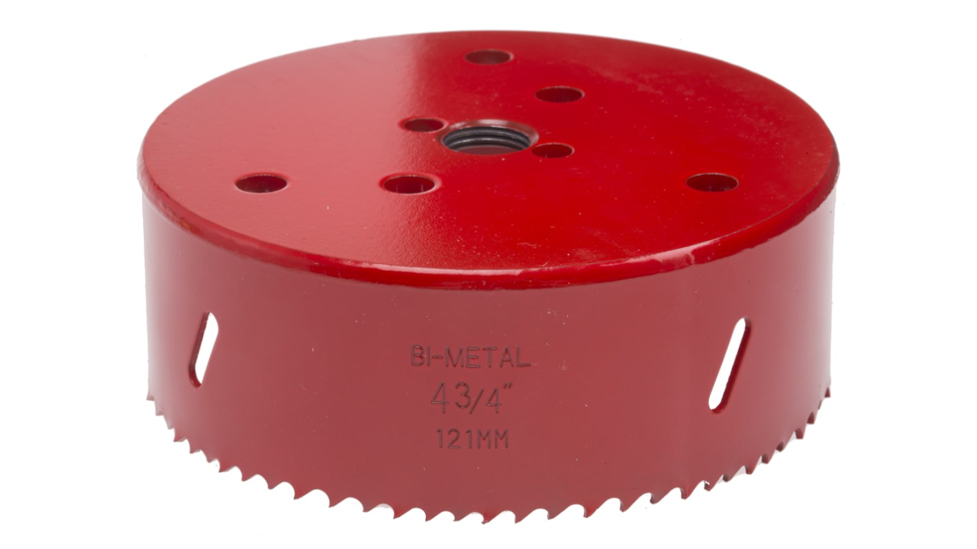 Wiertło Ø: 121mm HSS RS PRO Otwornica Otwornica gł. cięcia: 32mm