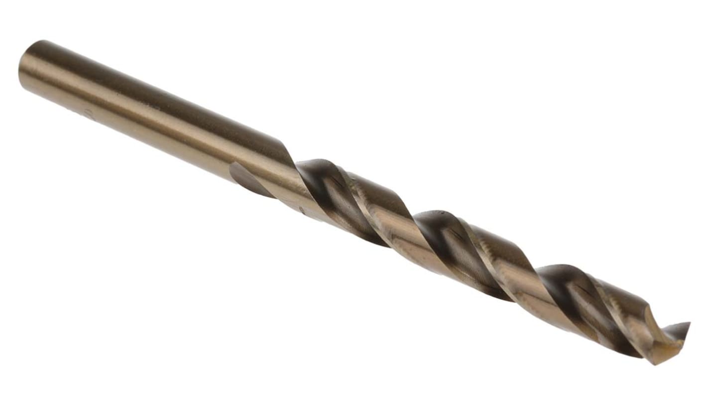 RS PRO HSCo Twist Drill Bit, 7.5mm Diameter, 109mm Overall