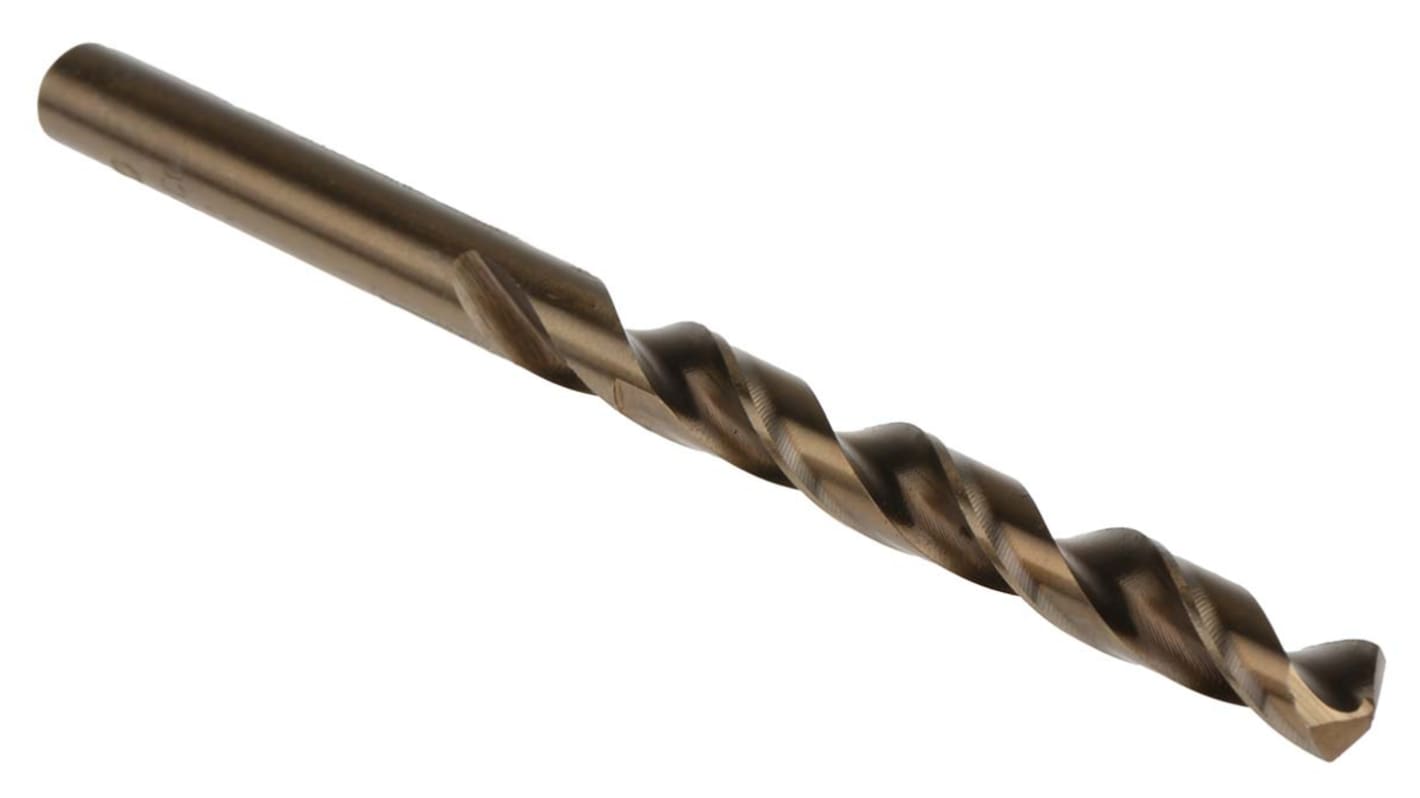 RS PRO HSCo Twist Drill Bit, 7mm Diameter, 109mm Overall