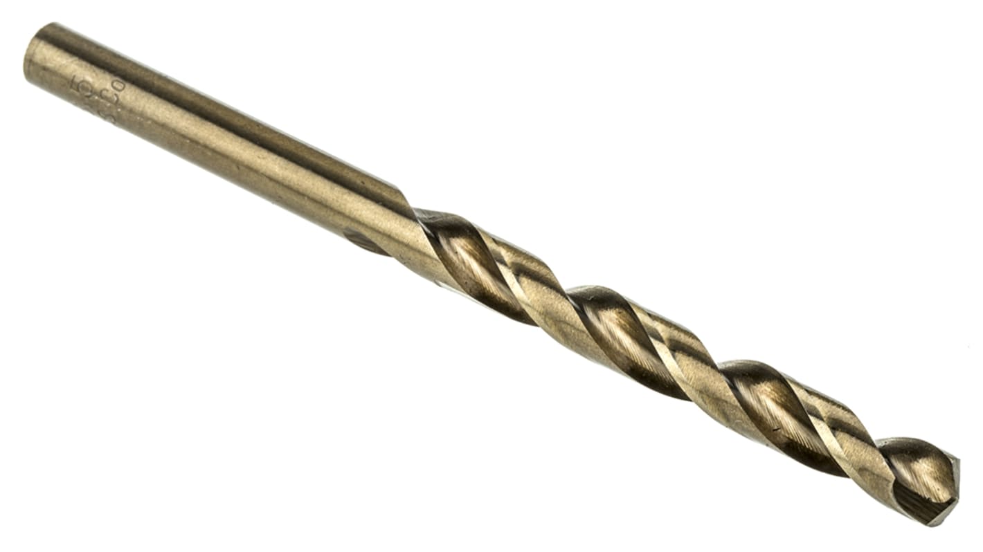 RS PRO HSCo Twist Drill Bit, 6.5mm Diameter, 101mm Overall
