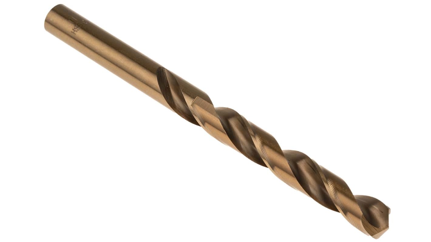 RS PRO HSCo Twist Drill Bit, 11mm Diameter, 142mm Overall