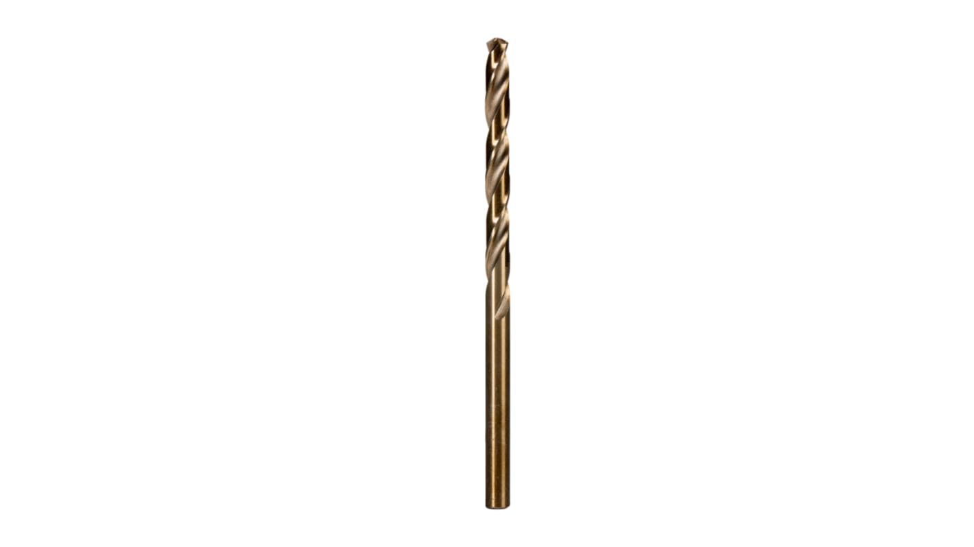 RS PRO HSCo Twist Drill Bit, 4mm Diameter, 75 mm Overall