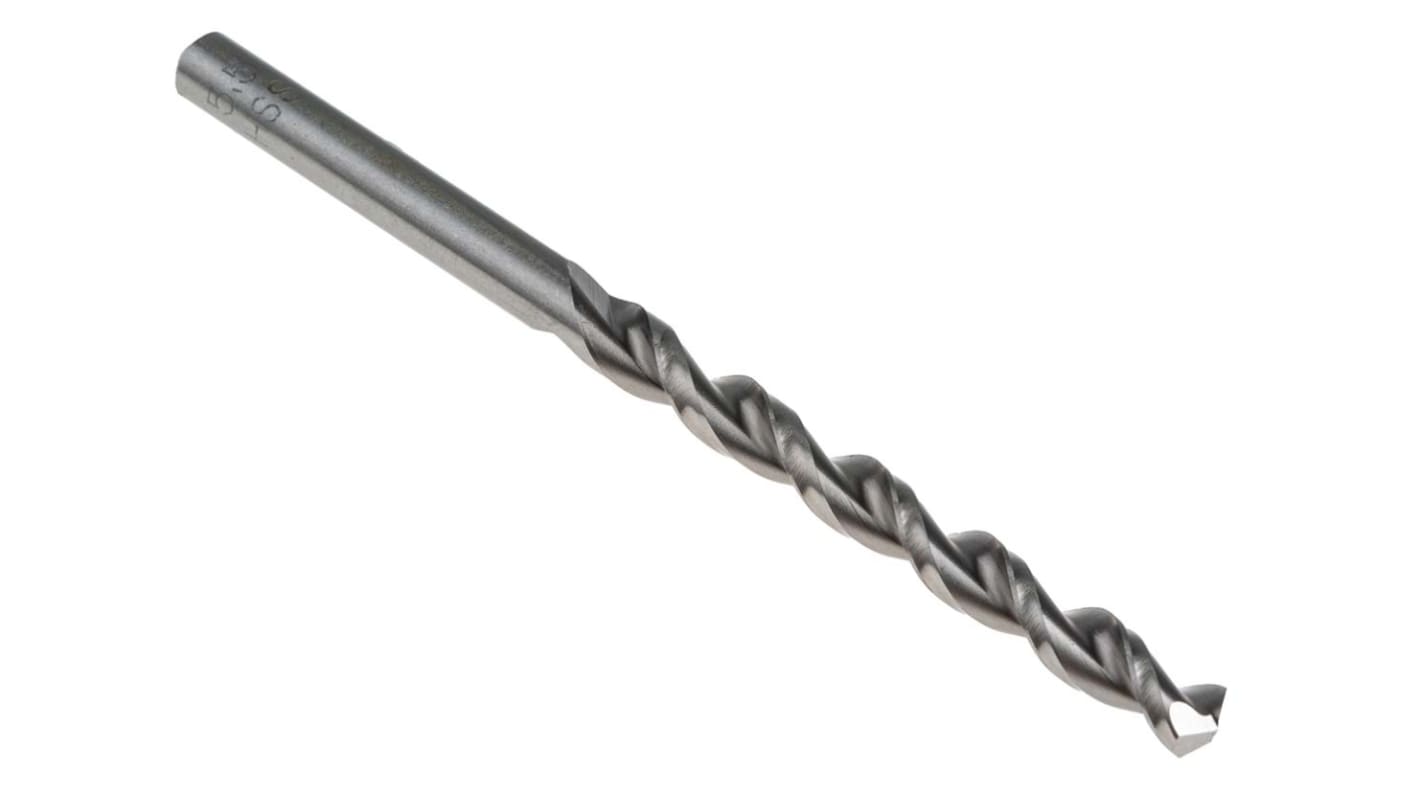 RS PRO HSS Twist Drill Bit, 5.5mm Diameter, 93mm Overall