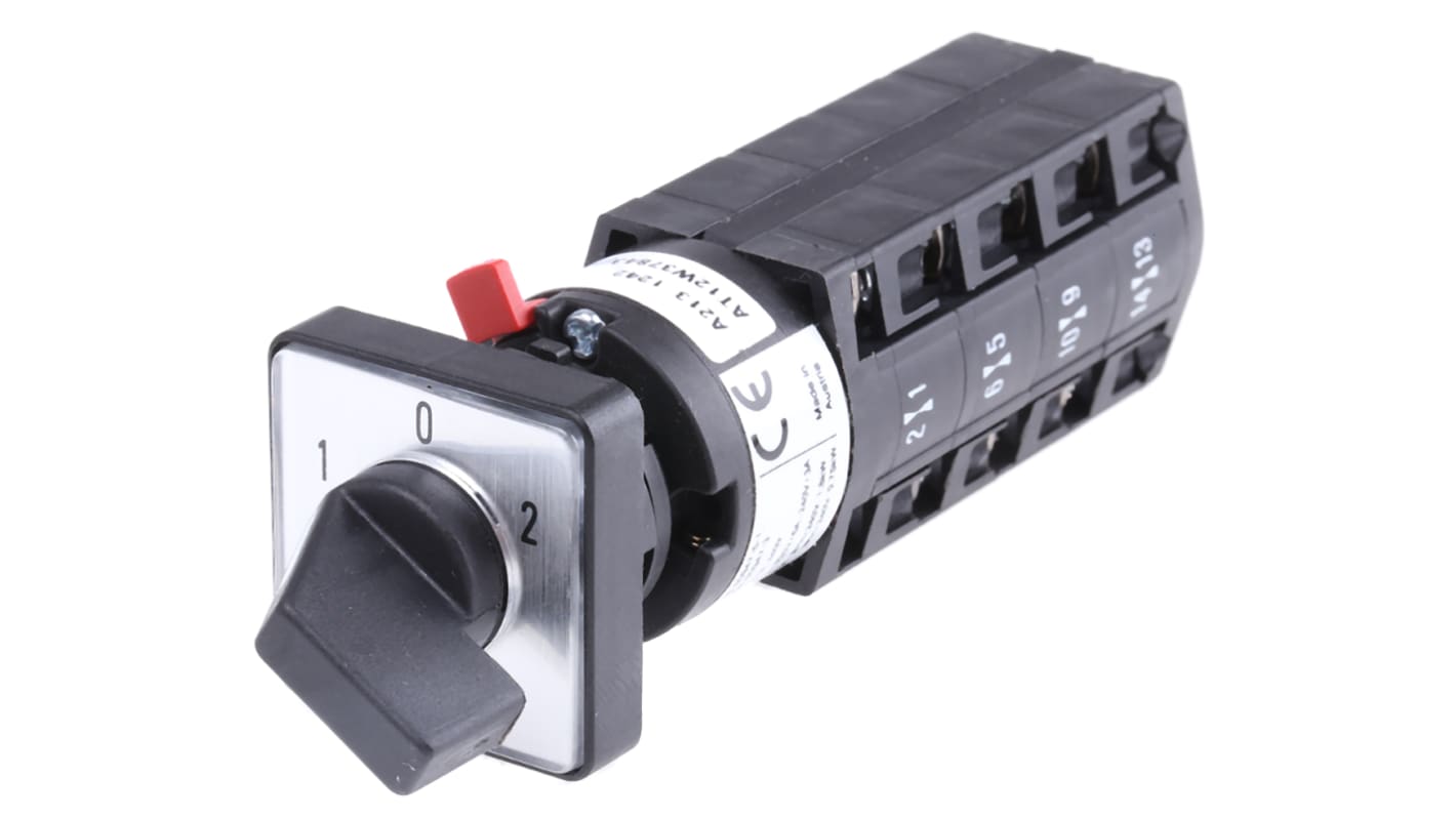 Schneider Electric Changeover Cam Switch, 10A