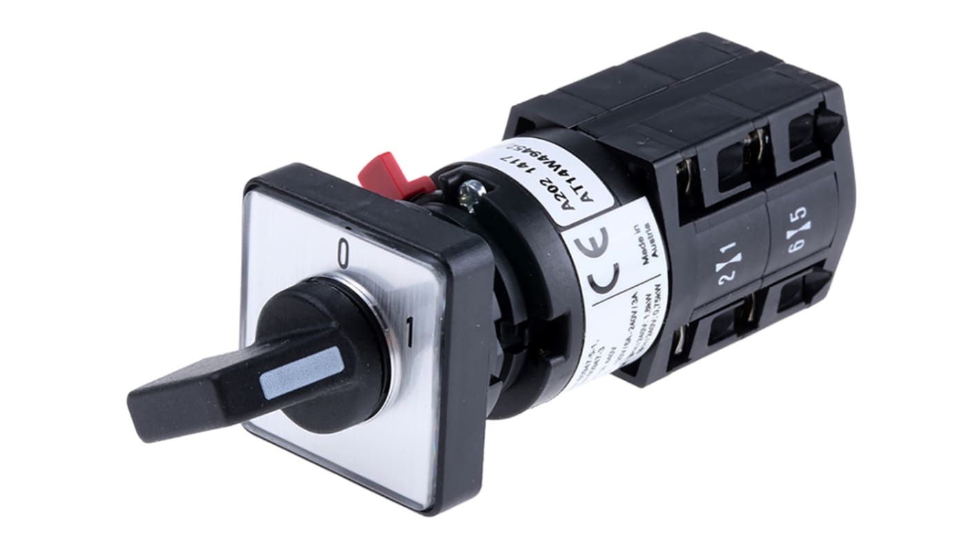 Schneider Electric Rotary Cam Switch, 10A