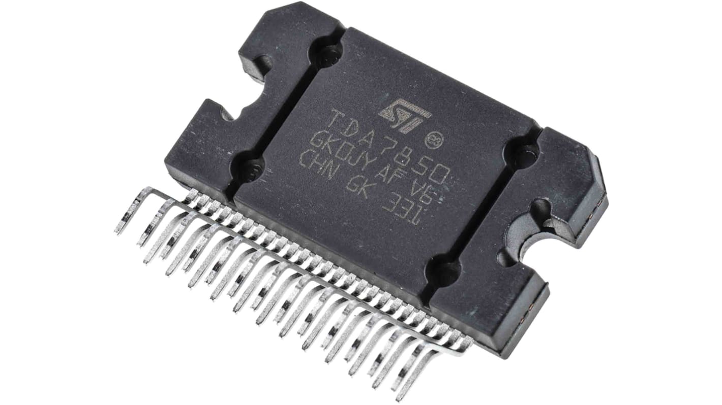 STMicroelectronics,30W, 25-Pin FLEXIWATT TDA7850