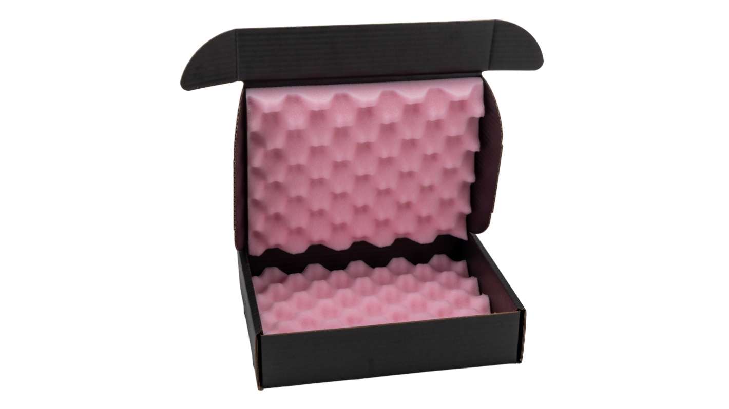 Conductive 100% Pure Kraft ESD Box 267mm (L) 267mm (W) 64mm (H)