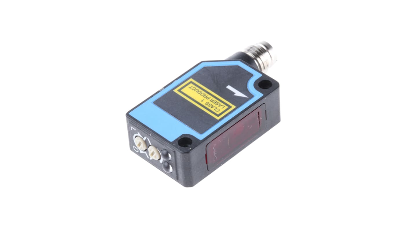 Rs-Online Sensore fotoelettrico Rettangolare SICK a diffusione rilevamento 450 mm uscita NPN