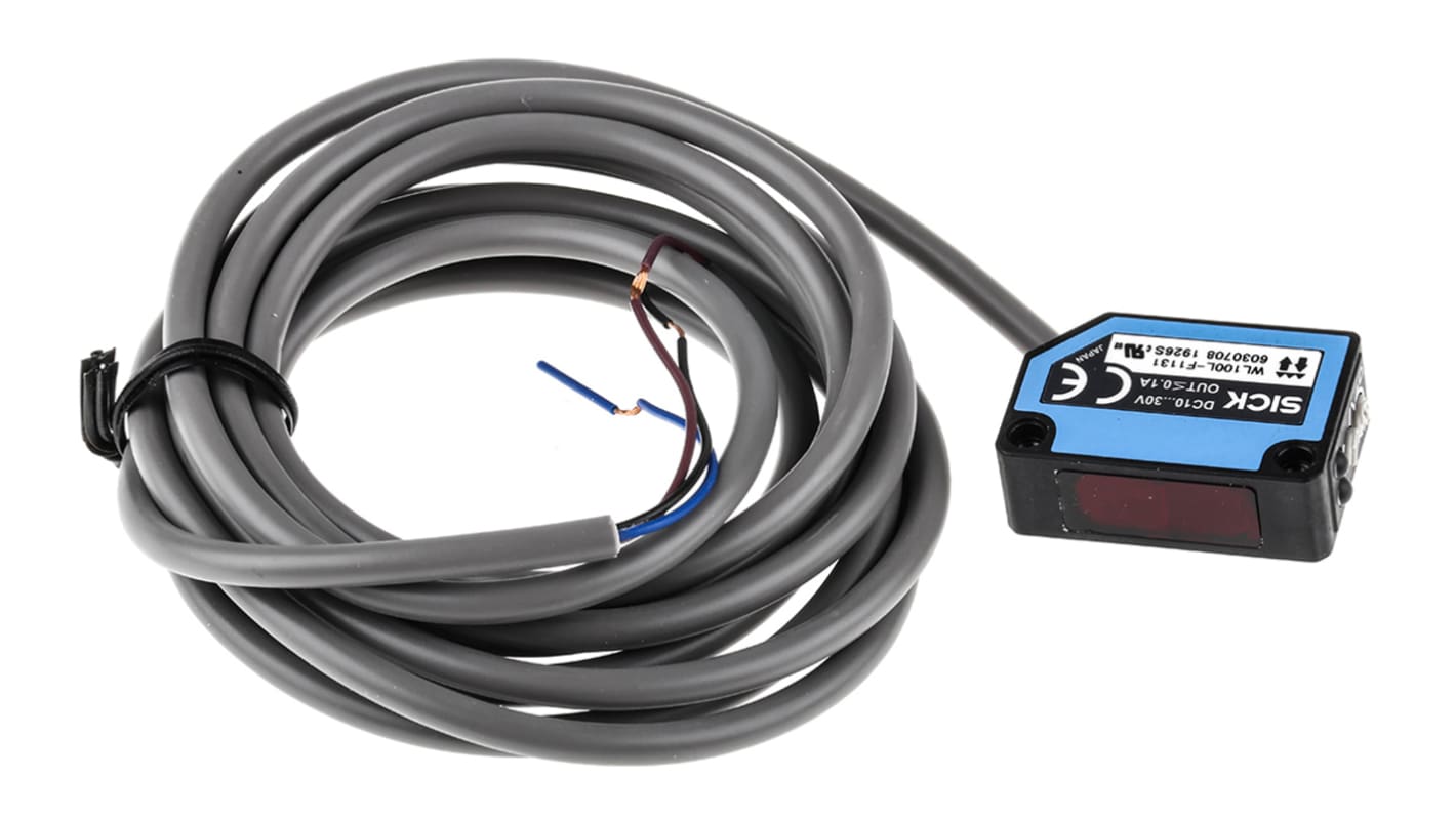 Rs-Online Sensore fotoelettrico Rettangolare SICK a retroriflessione rilevamento 0 08 → 12 m uscita PNP
