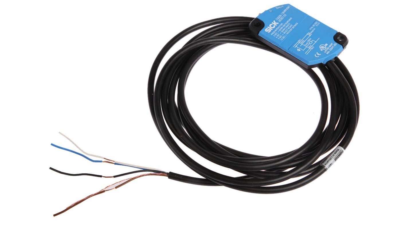 Sick Capacitive Block-Style Proximity Sensor, 10 mm Detection, PNP Output, 10 → 30 V dc, IP68