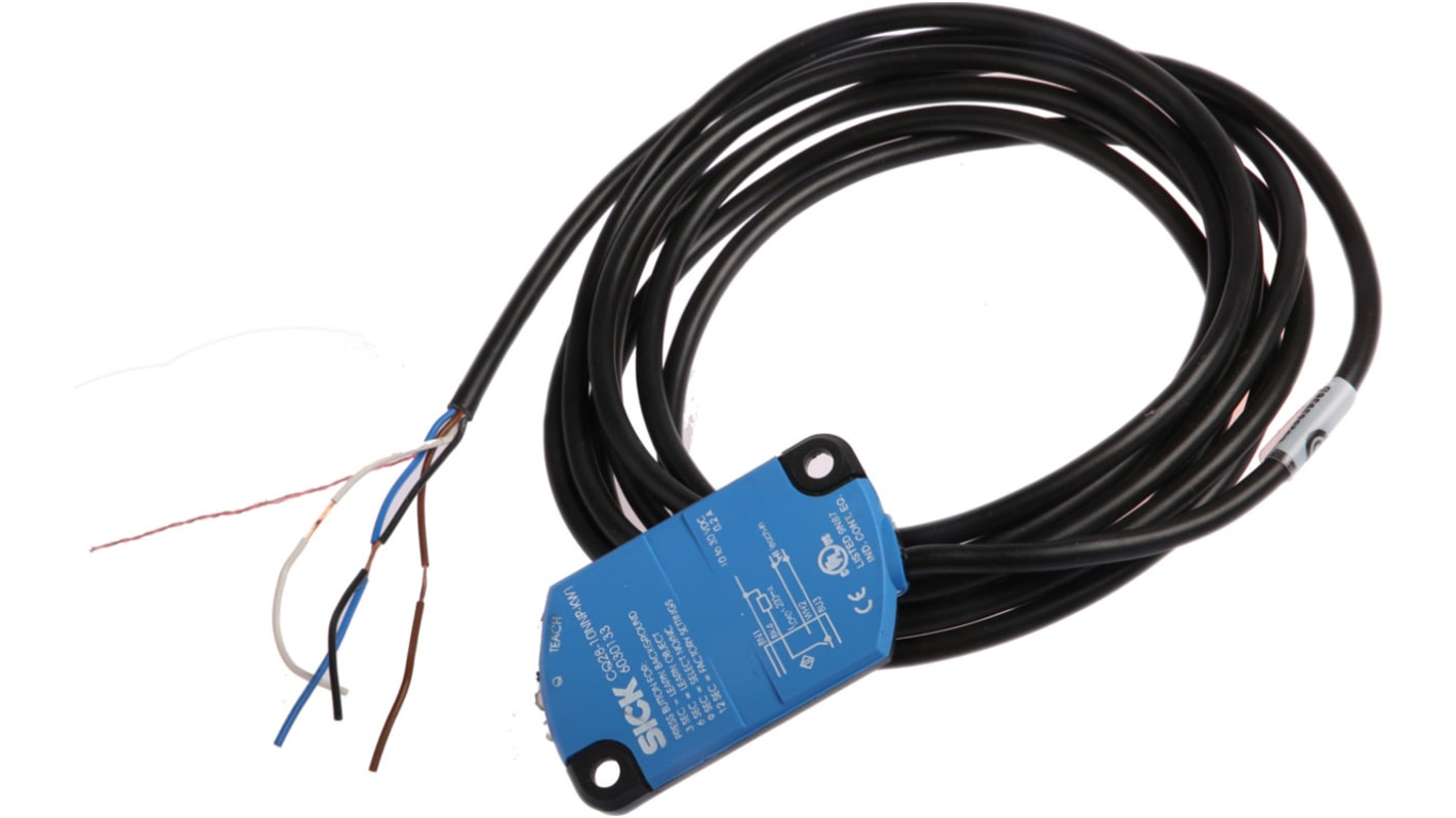Rs-Online Sensore di prossimità a parallelepipedo SICK rilevamento 10 mm 10 → 30 V c.c