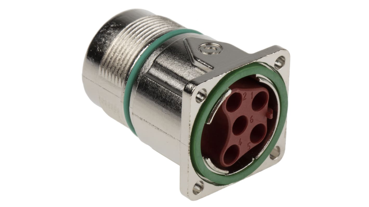 Lapp Circular Connector, 6 Contacts, Panel Mount, Plug, Male, IP68, EPIC CIRCON Series