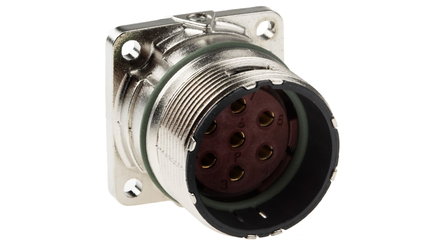 Lapp Circular Connector, 7 Contacts, Panel Mount, M23 Connector, Socket, Female, IP68, SIGNAL M23 Series