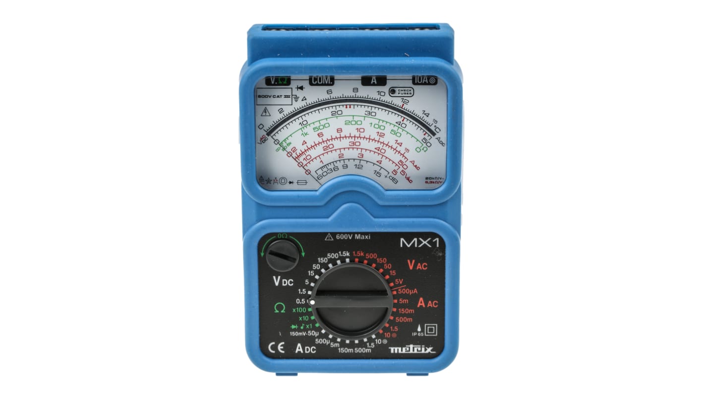Metrix MX 1 手持式万用表, 最大20kΩ