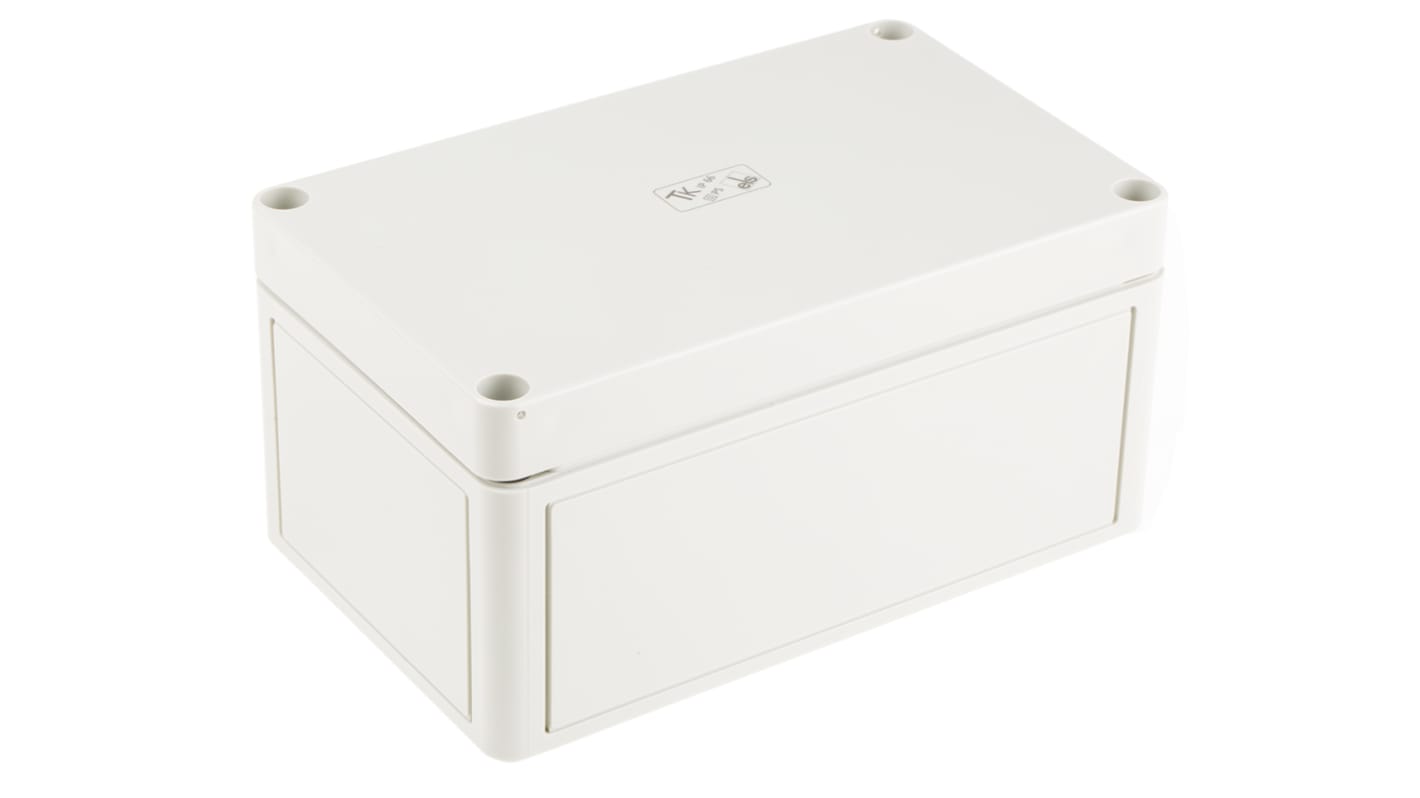 Spelsberg TK Series Grey Polystyrene Enclosure, IP66, Grey Lid, 180 x 110 x 90mm