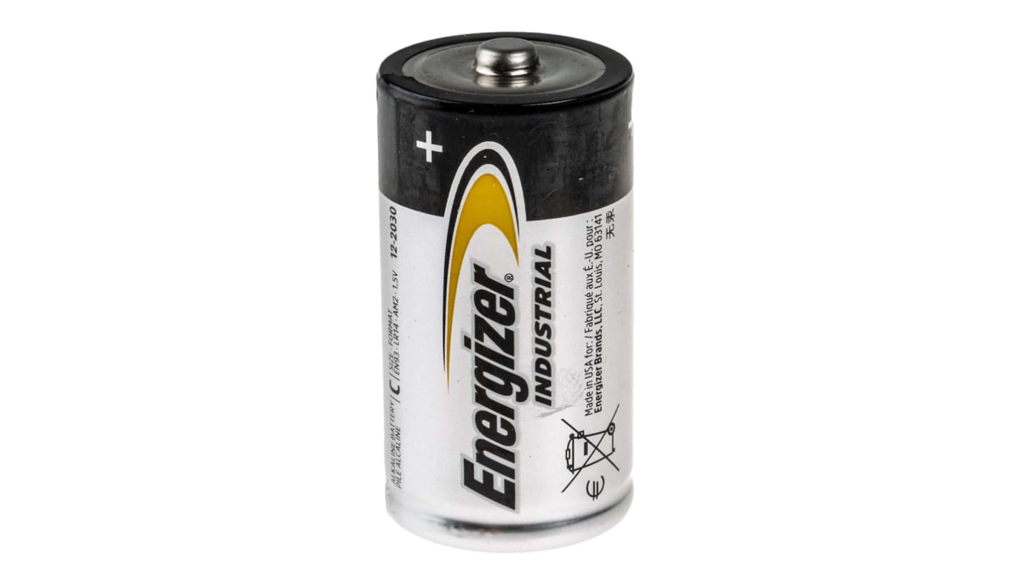 Energizer Energizer Industrial 1.5V Alkaline C Batteries