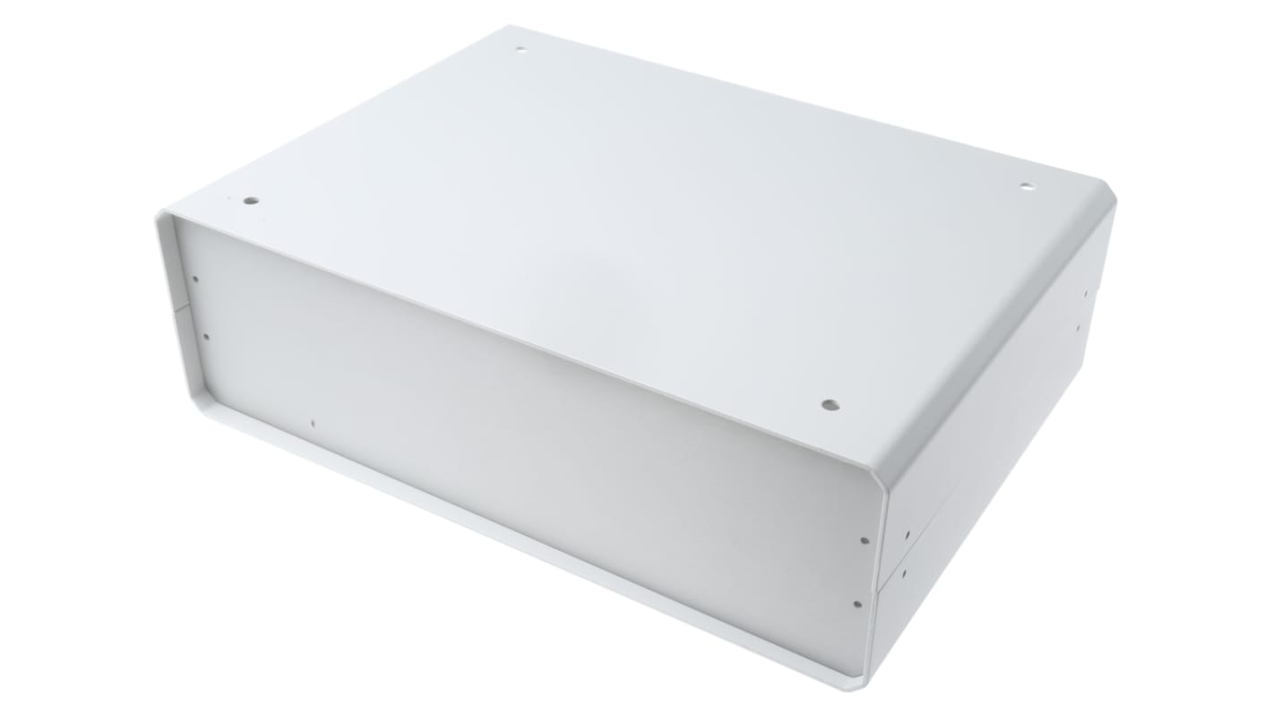 METCASE 铝制仪器箱, 250 x 350 x 110mm, IP40, 灰色, Unicase系列