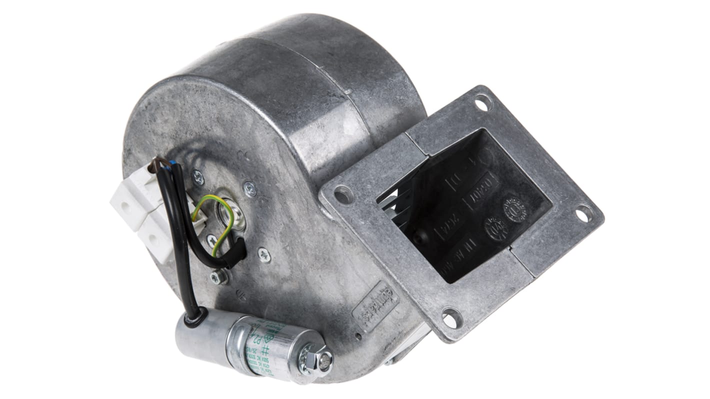 Ventilatore centrifugo ebm-papst, 155m³/h, 230 V c.a., 168 x 159 x 115mm