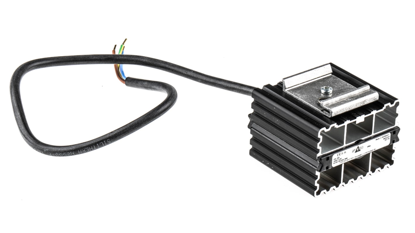 Resistencia calefactora STEGO de 30W, alim. 140 → 250V ac, dim. 50mm, x 70mm, x 65mm