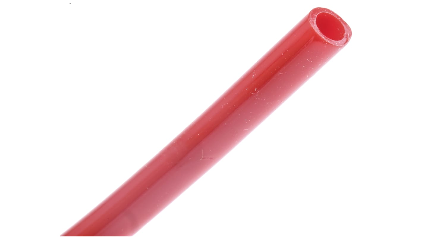 Legris Compressed Air Pipe Red PUR 6mm x 25m 1025U Series