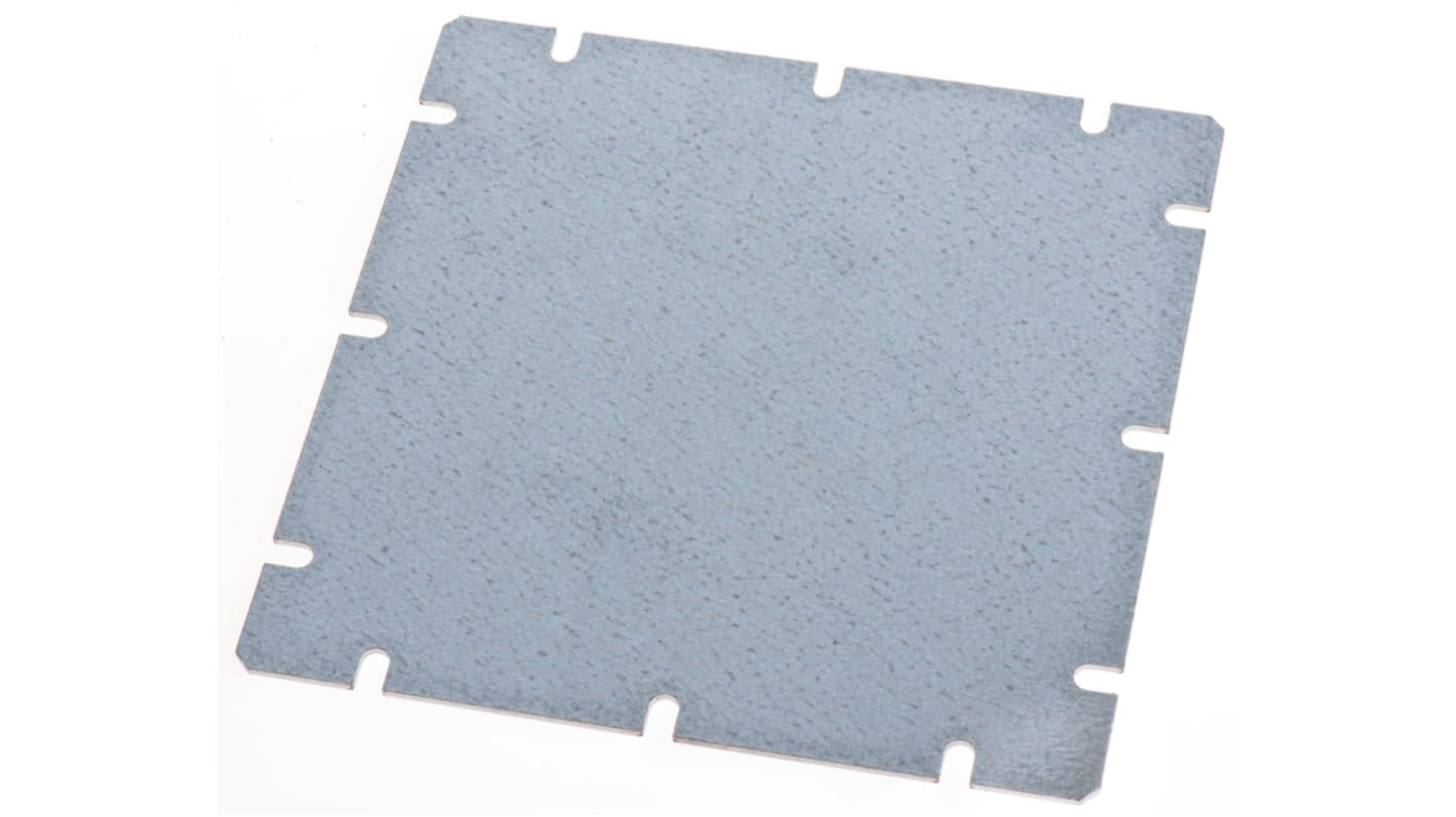 Fibox Steel Mounting Plate, 1.5mm H, 148mm W, 148mm L for Use with MNX Series