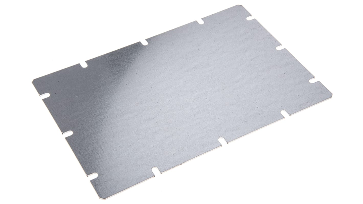 Fibox Steel Mounting Plate, 1.5mm H, 148mm W, 223mm L for Use with MNX Series