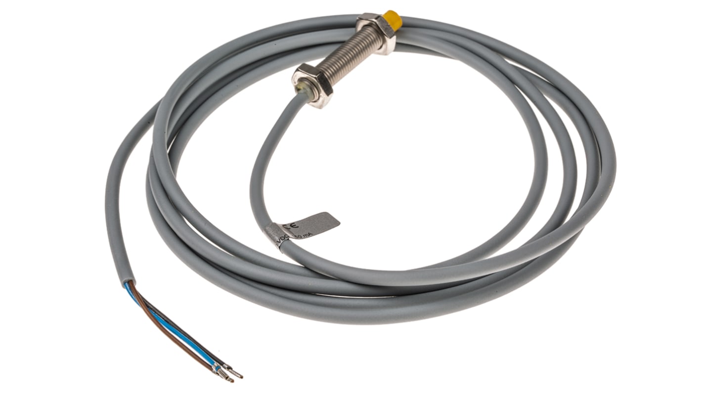 Rs-Online Sensore di prossimità Cilindro filettato Turck M8 rilevamento 6 mm 10 → 30 V c.c