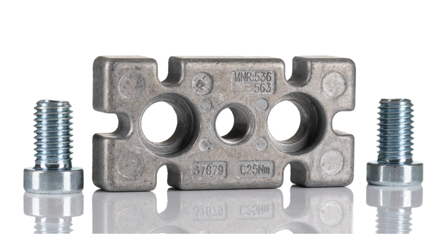 Bosch Rexroth 接続部品 M12 高さ調整用フットプレート アルミダイキャスト