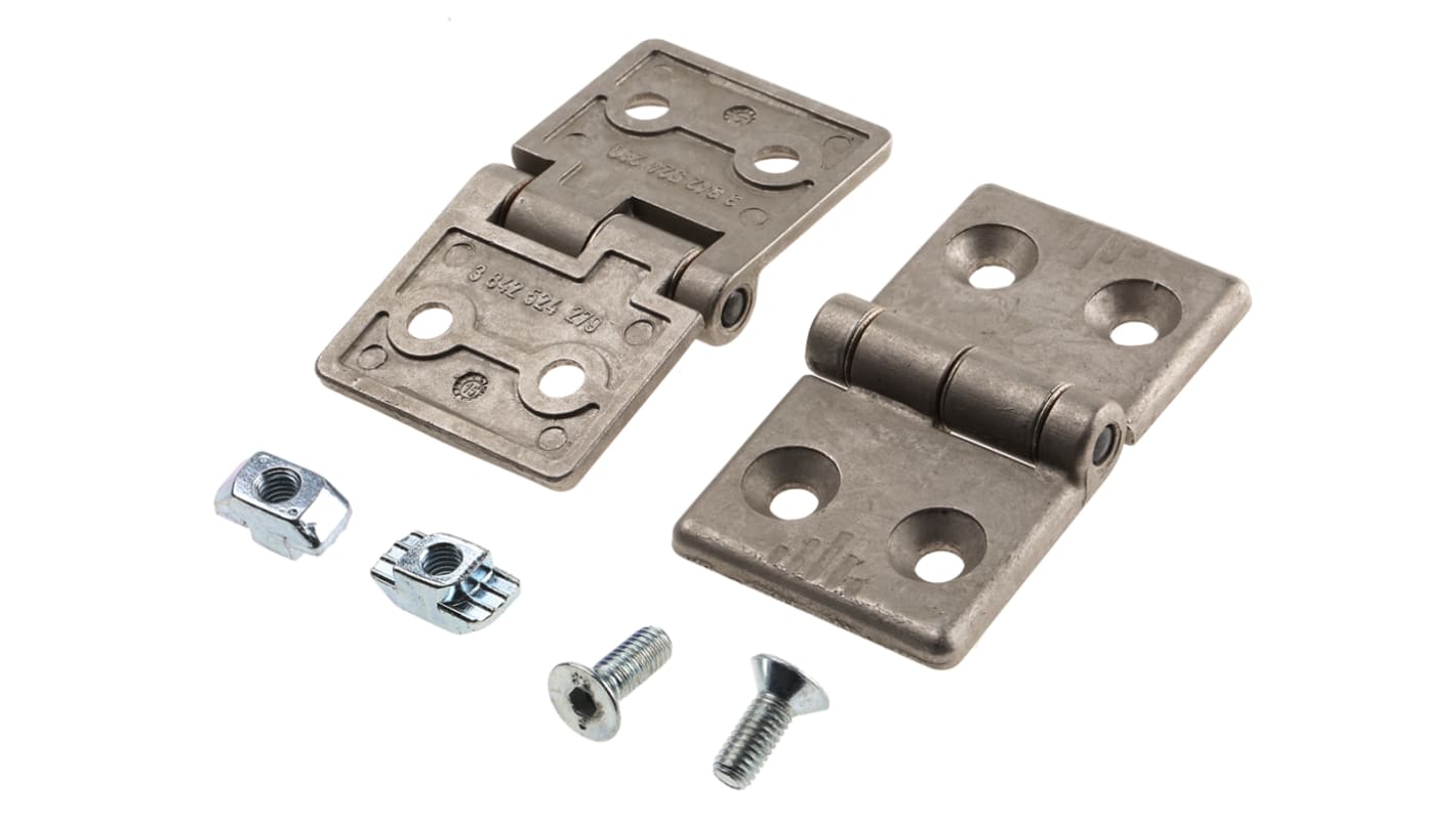 Bosch Rexroth 铰链, 适合45 mm支柱, 6mm槽, 压铸铝制