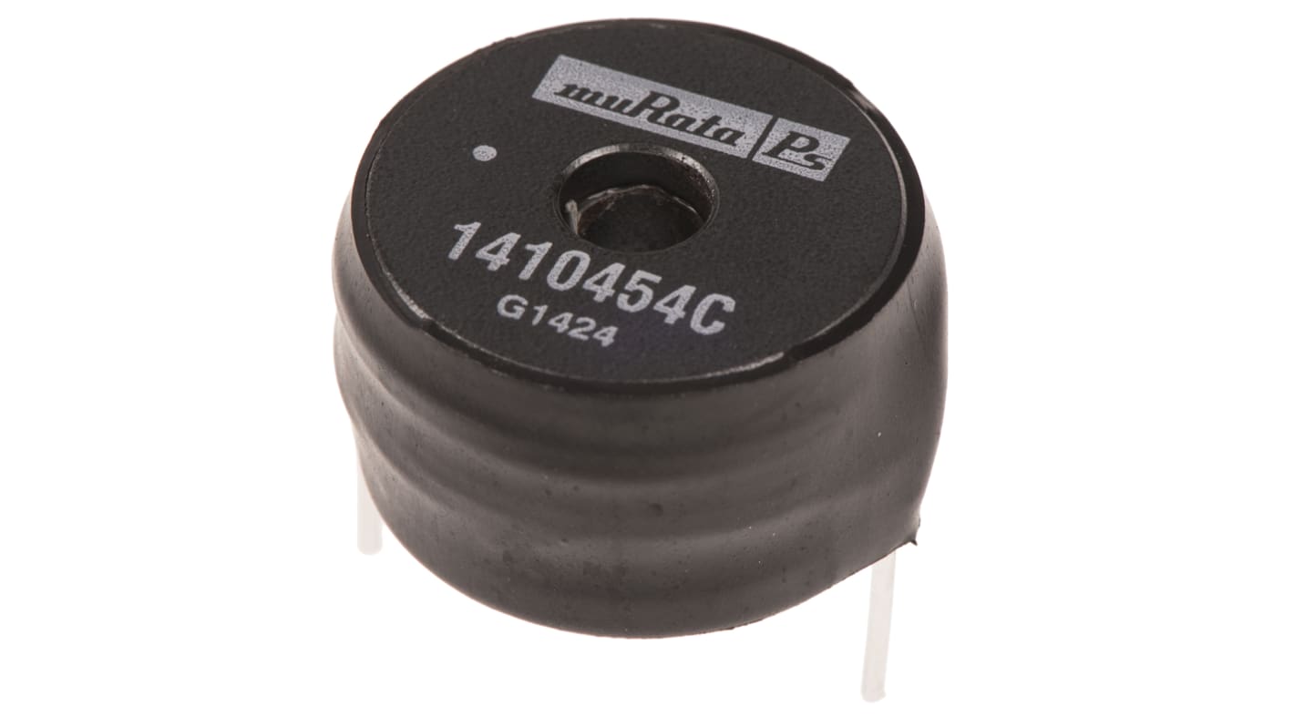 Murata 100 μH ±10% Bobbin Inductor, Max SRF:4.6MHz, Q:24, 5.4A Idc, 46mΩ Rdc, 1400