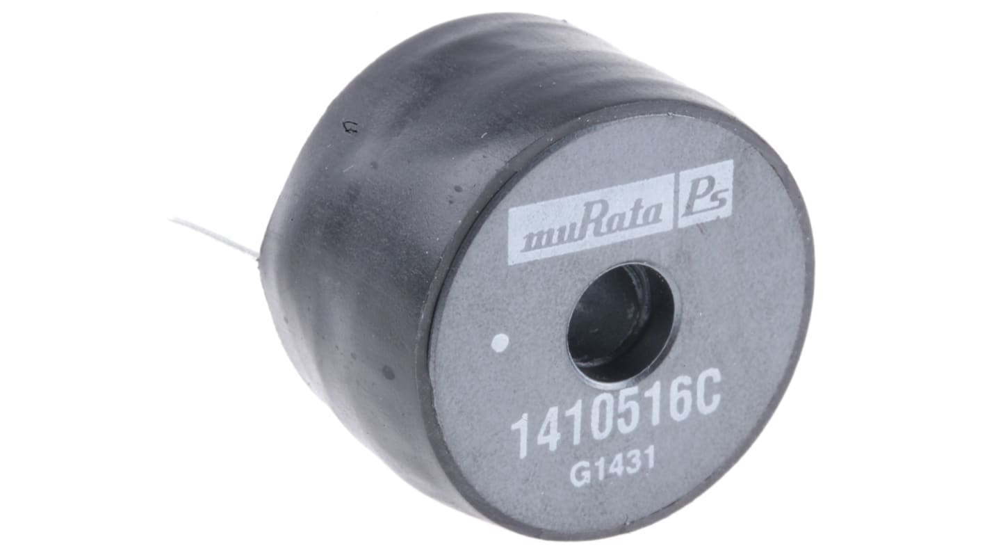 Murata 1 mH ±10% Leaded Inductor, Max SRF:1.4MHz, Q:30, 1.6A Idc, 460mΩ Rdc, 1400