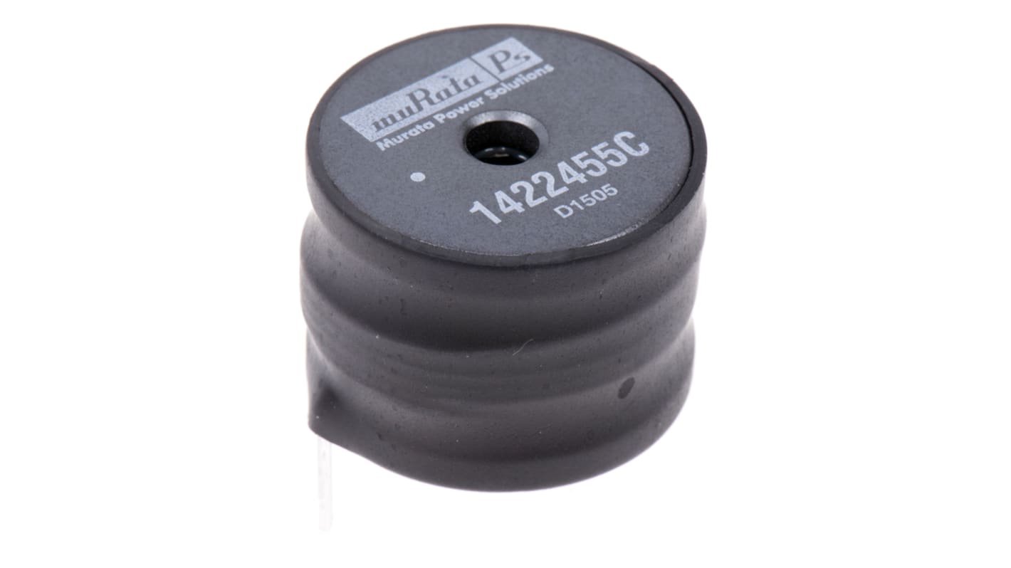 Murata 220 μH ±10% Bobbin Inductor, Max SRF:2.2MHz, Q:30, 5.5A Idc, 62mΩ Rdc, 1400